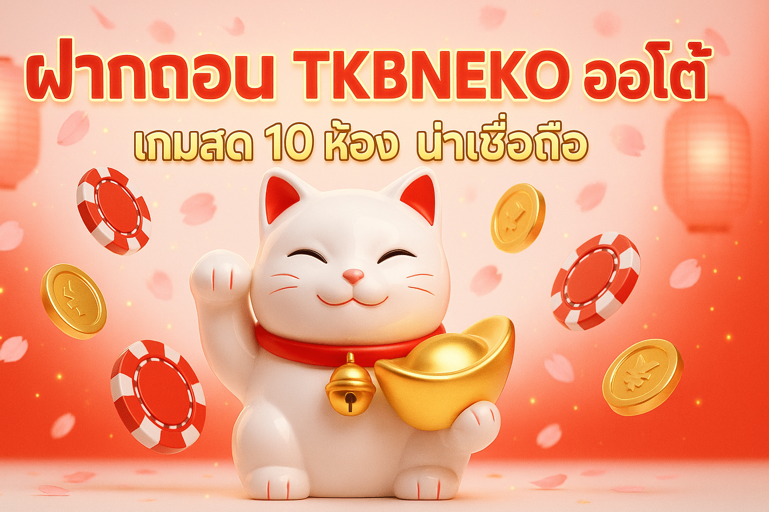 ฝากถอน tkbneko ออโต้