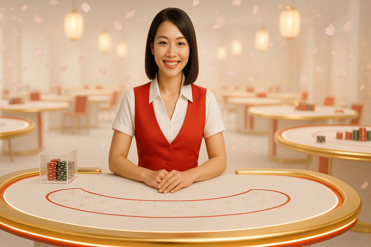 ภาพประกอบ คาสิโนสด 10 โต๊ะ จุดเด่นและห้องยอดนิยม ในคาสิโนออนไลน์ด้วย ทางเข้า tkbneko เว็บตรง