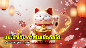 แนะนำเว็บ คาสิโนเชื่อถือได้